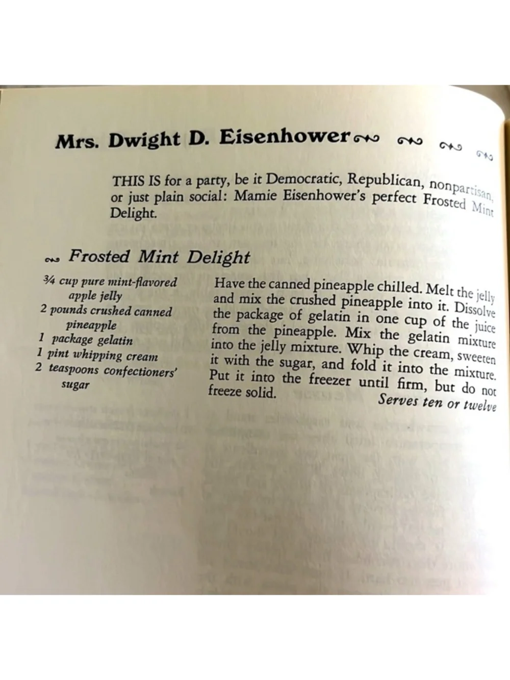 1967 The Sweet Taste of Success Collection of Celebrity Desserts